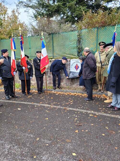 * Nouvelles inaugurations sur le parcours Vosges par la Délégation de l'Amicale de la 1ère DFL