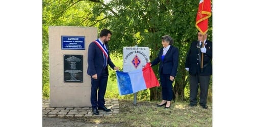 * 9 septembre : un panneau commémoratif a été inauguré à Autun