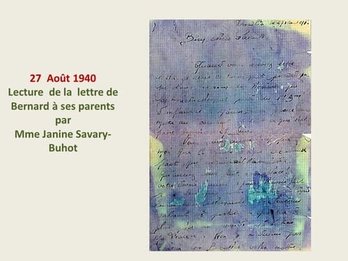 CNRD 2019 : témoignage sur Bernard SAVARY (BIM, 1ère DFL) auprès d'élèves de 3e de l'établissement professionnel Jeanne d'Arc au Havre