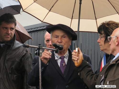 * Champagney-Éboulet, 73ème anniversaire de la Libération - 30 septembre 2017