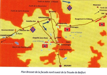 Etape n° 23 - L'offensive sur la Trouée de Belfort commence à Champagney