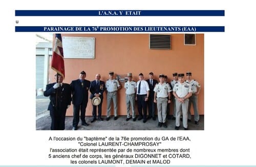* Une riche année 2022 pour l'Association
