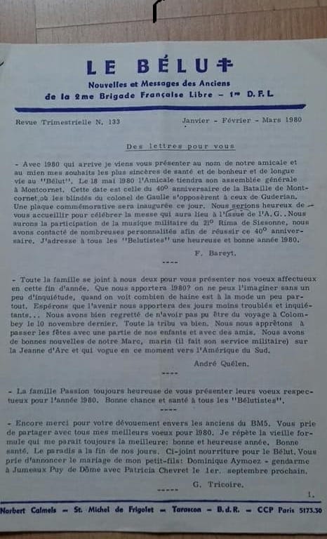 Trésors d'archives : Le BELUT ? une espèce rare et protectrice...