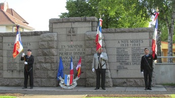 18 et 19 Mai - Des Anciens du B.M. 24 et des descendants étaient de retour à Obenheim