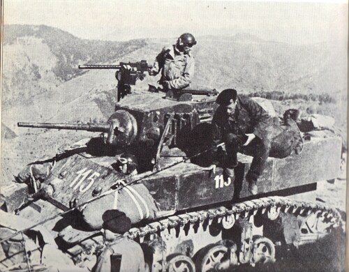 * Etape n° 48 - Alpes Maritimes- 13-18 Avril 1945 - La Secca (BM XI) - La Dea et la Beole (Légionnaires et Fusiliers Marins) - Maurion (B.M. 21)