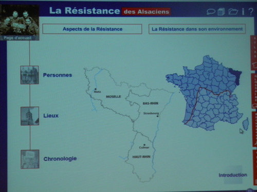 * La Fondation de la Résistance et l'AERIA expose sont travail sur les Alsaciens dans la Résistance