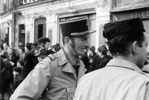* TRESORS D'ARCHIVES : photographies de la 1ère DFL à Guéret (décembre 1944)
