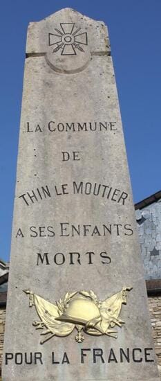 * Cérémonie du 11 novembre à Thin le Moutier