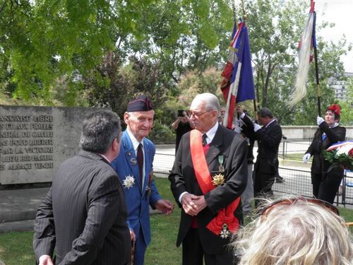 * 11 Juin 2015 - Cérémonies de commémoration de la Bataille de Bir Hakeim