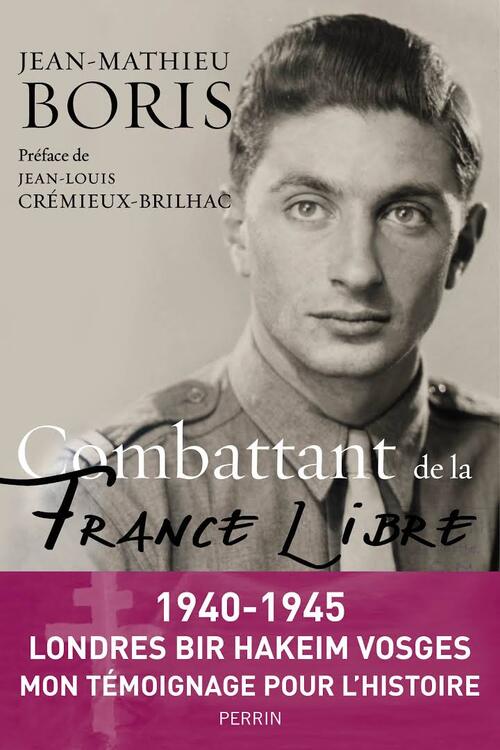 * Disparition de Jean-Mathieu BORIS, FFL, Ancien de Bir Hakeim (1er RA de la 1ère DFL) et du 1er Commando de France