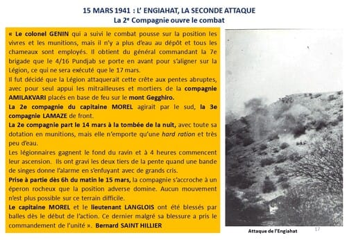 * 80e Anniversaire de la Campagne d'Erythrée (février-avril 1941) - 5 - La Légion perce le verrou de Kéren