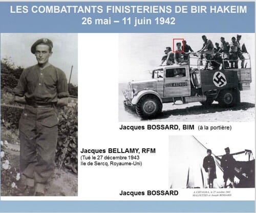 * l'Hommage du Mémorial des Finistériens à ses combattants de Bir Hakeim