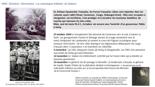 * Ephemeride : Le général de Gaulle et la France Libre - L'Année 1940