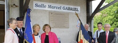 * Hommage à Marcel Gabriel, La salle polyvalente de Tassenières porte dorénavant son nom