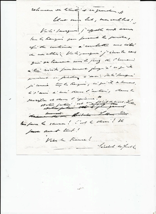 * Trésor d'archives...le testament du général De Gaulle 