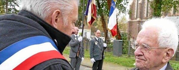 * Page souvenir - Octave Herpin - ouvrier agricole - ancien du B.M.5 de la la 1re Division française libre