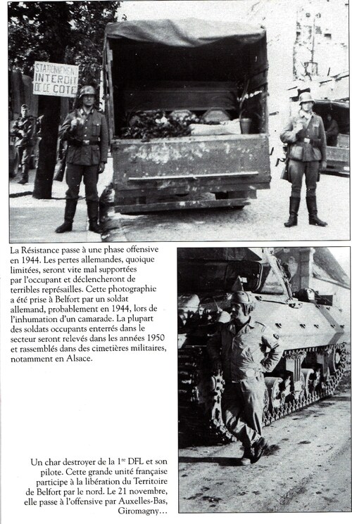 * Deux ouvrages historiques de Stéphane MURET sur l'occupation et la Libération du Territoire de Belfort