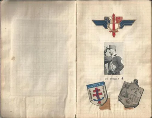 * Carnet de route de Maurice MEHAUT (BIMP) - 1 - Ses deux tentatives d'évasion par l'Espagne pour rejoindre la France Libre