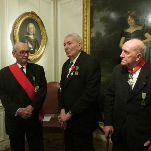 *17 Novembre - Hubert GERMAIN (13 DBLE) élevé à la dignité de Grand officier de la Légion d'honneur 