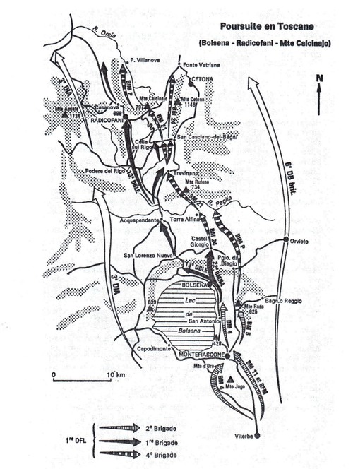 * Survivant de Bir Hakeim par Domingo LOPEZ - 8 - Italie : la poursuite en Toscane (Juin 1944)