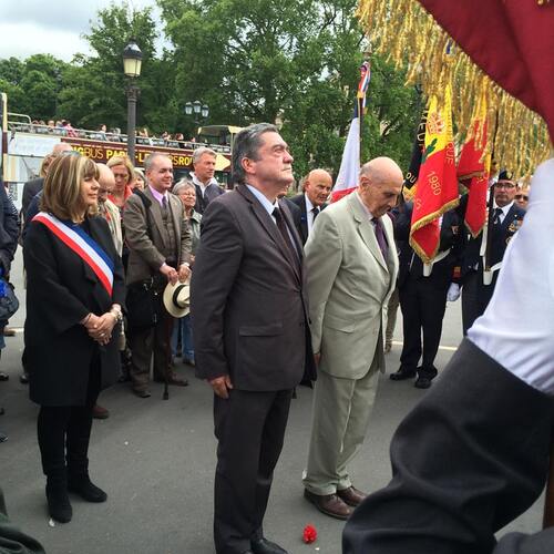 ** Cérémonies du 75e anniversaire de l'Appel du 18 Juin 1940 
