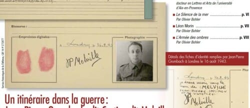 * Le parcours du cinéaste Jean-Pierre MELVILLE (Résistance-1ère DFL)