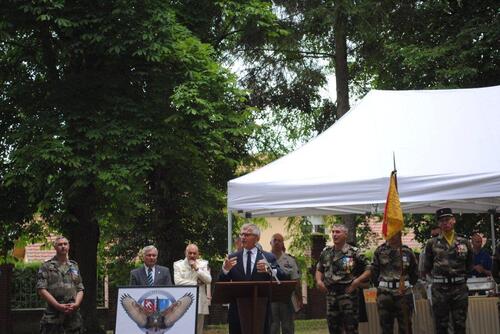 * Passation de commandement au CFIM de Dieuze (Centre de formation initiale des militaires du rang) 