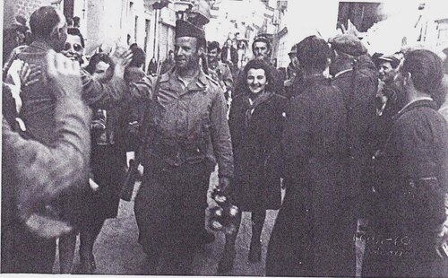 * Etape n° 50 - Alpes Maritimes - 27 Avril-8 Mai 1945 - Descente de la DFL en ITALIE - le B.M. 5 dans le Mentonnais