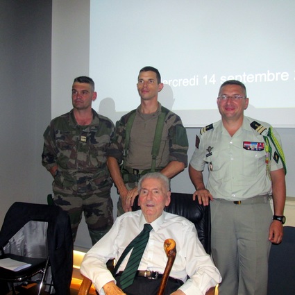 * Rencontre avec Hubert Germain - Compagnon de la Libération