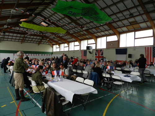 * Cérémonie du 70e anniversaire de la libération de Royan