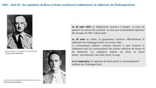 * Ephemeride : Le général de Gaulle et la France Libre - L'Année 1940