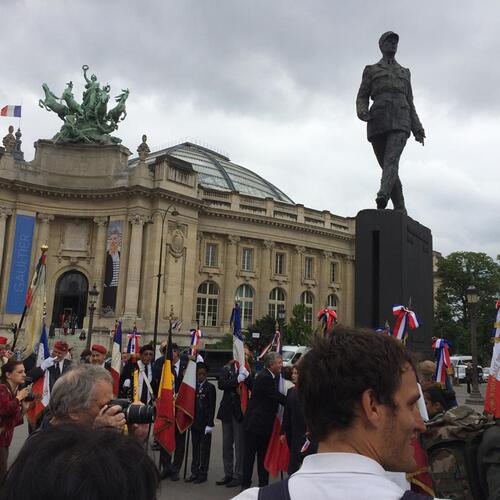 ** Cérémonies du 75e anniversaire de l'Appel du 18 Juin 1940 