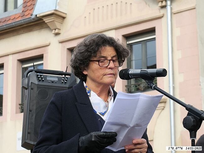 * Cérémonie du 77ème anniversaire de la Libération, le 14 nov. 2021, lors de l'inauguration de deux panneaux relatant le parcours de la 1ère DFL.
