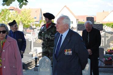 18 et 19 Mai - Des Anciens du B.M. 24 et des descendants étaient de retour à Obenheim