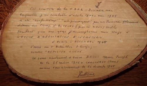 * Un souvenir du sous-lieutenant Maurice PROST 