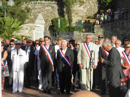 * 22 Aout 2014 : La Ville de LA GARDE a commémoré les combats pour sa Libération