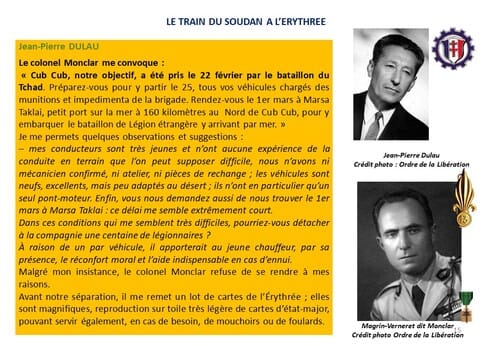 * 80e Anniversaire de la Campagne d'Erythrée (février-mars 1941) - 3 - La Légion et la Compagnie du Train de Port-Soudan à l'Erythrée