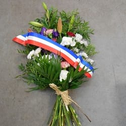 Faire part de décès - Madame Pierrette Rossi, médaillée de la Résistance avec rosette.