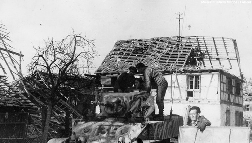 Etape n° 32 - La Campagne des Vosges se termine sur Masevaux et vers Thann pour les Commandos, le Groupement Simon, la  Brigade Delange et le 22e B.M.N.A. 