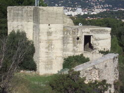 Etape n° 10 - 23-24 Août 1944 - Reddition du Fort Sainte Marguerite aux Marousins du B.M. 21
