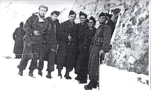 * Etape n° 50 - Alpes Maritimes - 27 Avril-8 Mai 1945 - Descente de la DFL en ITALIE - le B.M. 5 dans le Mentonnais