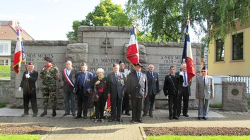 18 et 19 Mai - Des Anciens du B.M. 24 et des descendants étaient de retour à Obenheim