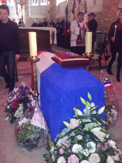 * L'A Dieu de la Fondation BM 24 Obenheim à son ami Joseph SIGWARD (4ème Brigade, CHR 4)