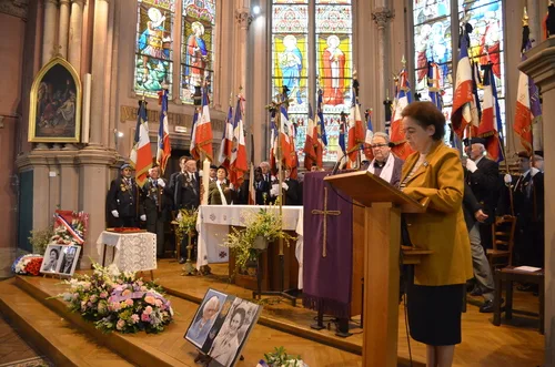 * Obsèques de Raymonde Jeanmougin, la dernière 