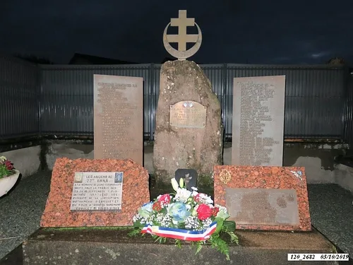 * Champagney-Éboulet, 75ème anniversaire de la Libération - Cérémonie au monument du 