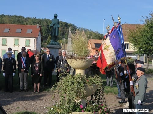 * 74 ème anniversaire de la libération de Ronchamps-Cérémonie du souvenir, le samedi 29 septembre 2018