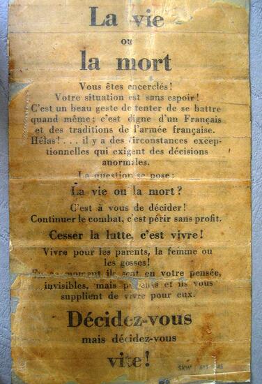 * 7 Janvier 1945 : La campagne d'Alsace de la 1ère DFL débute par la Défense de Strasbourg
