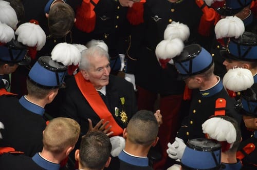 * La promotion  « Compagnons de la Libération » de  Saint-Cyr rencontre Hubert Germain, Compagnon de la Libération