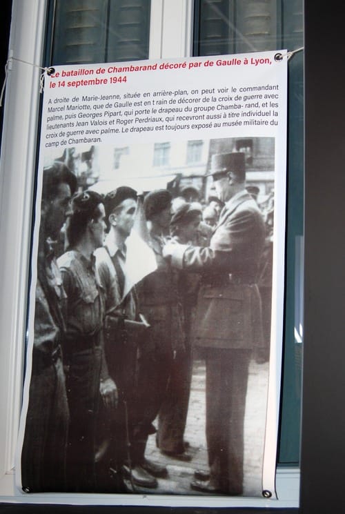 * 14 septembre : commémoration des 80 ans du maquis Chambaran et des combats de l'armée secrète de l'Isère