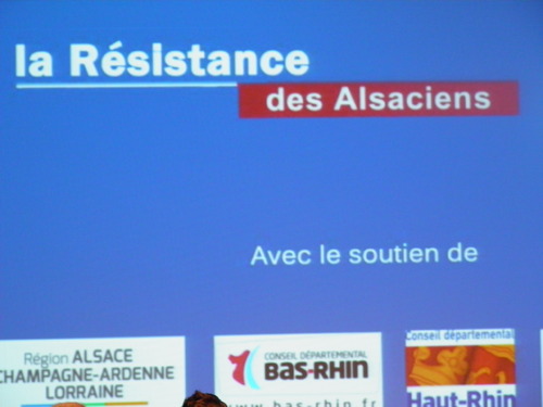 * La Fondation de la Résistance et l'AERIA expose sont travail sur les Alsaciens dans la Résistance